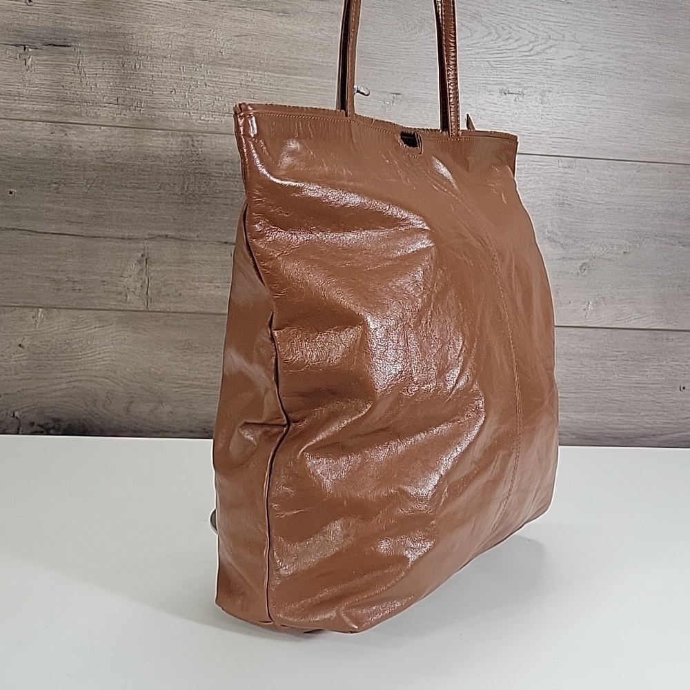 Latico for Anthropologie Brown Leather Tote Bag - Picture 3 of 12